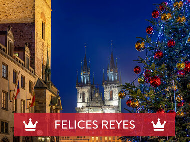 Escapada de 2 noches a Praga, ¡felices Reyes!