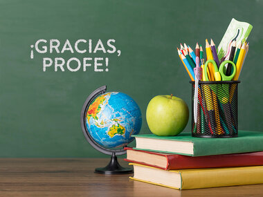 ¡Gracias al profe más especial del mundo!