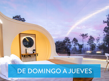 1 noche en burbuja en suite para 2 personas en Balú, Badajoz