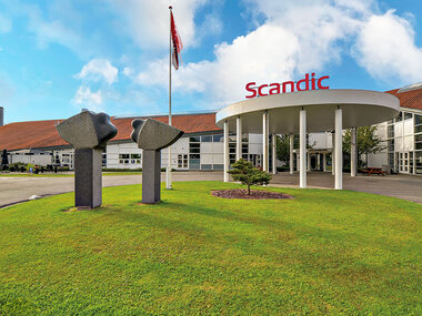 Overnatning med morgenmad på Scandic Sønderborg for 2