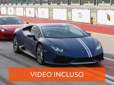 1 giro su Ferrari 458 Italia e Lamborghini Huracán Avio sul Circuito Internazionale di Busca in Piemonte