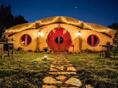 Mi Tesoro: 2 noches con desayuno para 2 personas en cabaña hobbit