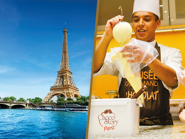 Schlemmen und Staunen in Paris: Städtereise mit Schokoladenworkshop