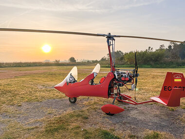 Paseo en autogiro de 30 minutos para 1 persona