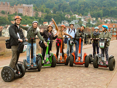 Auf zwei Rädern durch Heidelberg: 3-stündige Segway-Tour