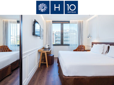 2 noches en H10 Itaca 4* y visita guiada al barrio gótico de Barcelona