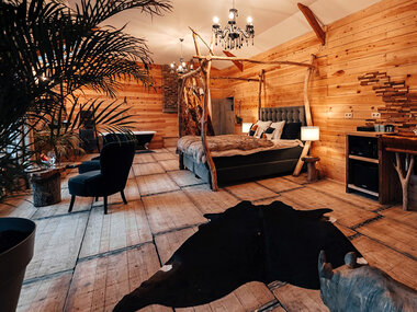 2 dagen in een grote cabane met privébubbelbad nabij Waver