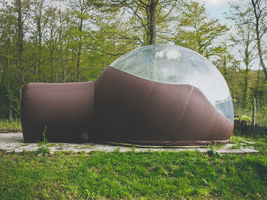 Insolito soggiorno in Toscana: 1 notte in una Bubble Room in provincia di Siena