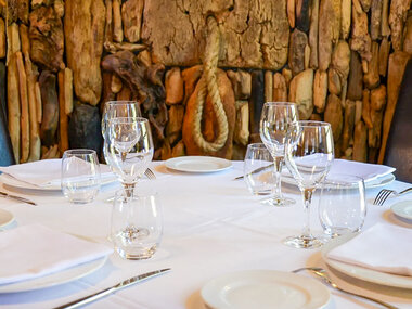 Hotel Restaurante Galena Mas Comangau 4*: 1 menú completo con vino para 2