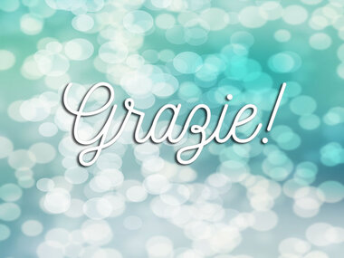 Grazie!