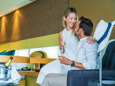 Compleanno di lusso con 1 notte in un hotel 4* o 5* e cena gourmet