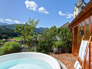 1 Übernachtung mit Wellnesszugang im romantischen Appenzell Innerrhoden