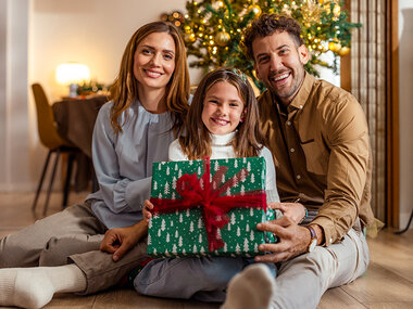 Cadeaukaart voor je ouders: fijne kerst! - € 100