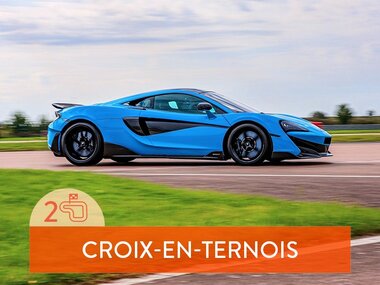 Stage de pilotage : 2 tours sur le circuit de Croix-en-Ternois en McLaren 600LT