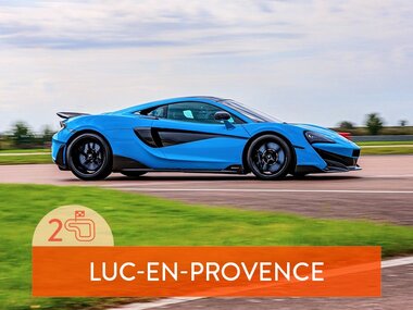 Stage de pilotage : 2 tours sur le circuit du Luc en McLaren 600LT