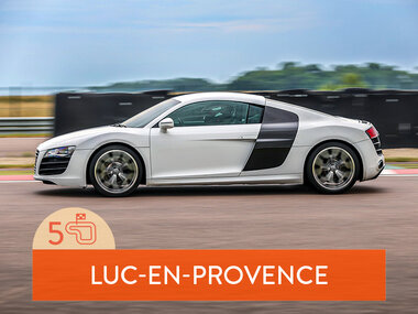 Stage de pilotage : 5 tours sur le circuit du Luc en Audi R8 V10