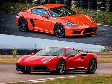 Stage de pilotage multivolant : 2 tours en Porsche et 2 tours en Ferrari 488 GTB sur le circuit de Croix-en-Ternois