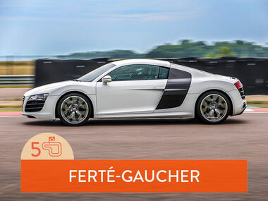 Stage de pilotage : 5 tours sur le circuit de La Ferté-Gaucher en Audi R8 V10