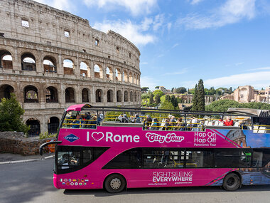 Tour Hop On Hop Off a Roma: 24 ore per scoprire i tesori della Città Eterna