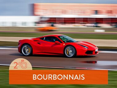Stage de pilotage : 2 tours sur le circuit du Bourbonnais en Ferrari F488 GTB