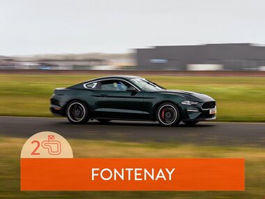 Stage de pilotage : 2 tours sur le circuit de Fontenay en Ford Mustang Bullit