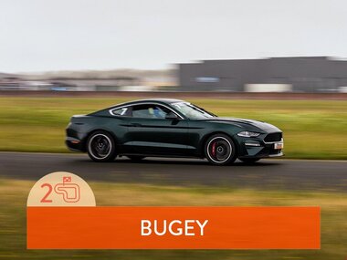 Stage de pilotage : 2 tours sur le circuit du Bugey en Ford Mustang Bullit