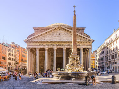 4-stjärnig semester i Rom med besök på Pantheon för 2