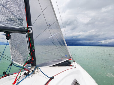 Segeln lernen am Bodensee beim Jollenwochenende für 2 Einsteiger
