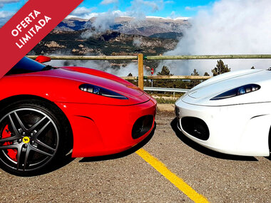 Ruta en Ferrari F430 Spider para 1 persona por carretera en Madrid