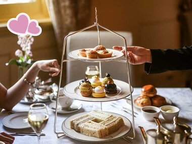 Romantische high tea