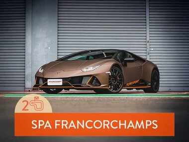 2 rondes racen op het circuit van Spa-Francorchamps in een Lamborghini Huracán EVO