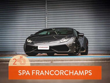 2 rondes racen op het circuit van Spa-Francorchamps in een Lamborghini Huracán Tecnica