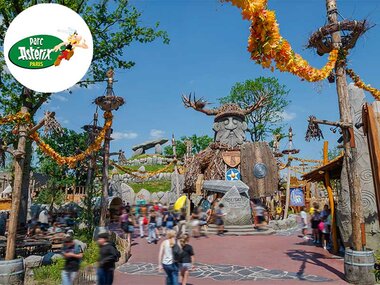 Billet pour le Parc Astérix en 2026 : 1 entrée enfant