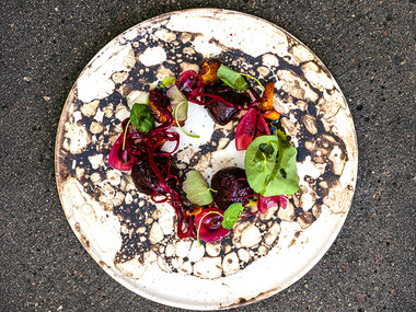 3-retters frokost hos Restaurant Gemini for 2