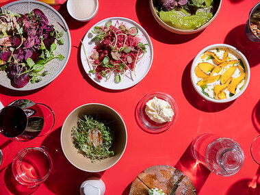 7-retters middag med vinmenu hos Restaurant Theo for 2