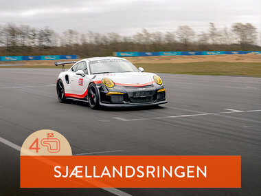 Kør racerbil: 4 omgange i Porsche GT3 RS på Sjællandsringen