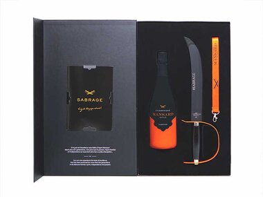 Coffret Sabrage du champagne livré à domicile