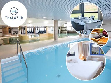 Thalazur Ouistreham 4* : 2 jours avec dîner, petit déjeuner et accès à l’Espace spa marin
