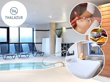 Thalazur Ouistreham 4* : 2 jours avec soin, petit déjeuner et accès à l’Espace spa marin
