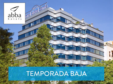 1 noche con desayuno en Abba Sants Hotel 4* SUP
