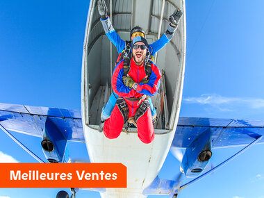 1 saut incroyable en parachute proche de Paris