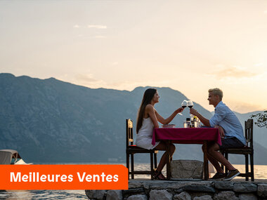 Coffret cadeau Saint-Valentin : un séjour romantique et gourmand en France