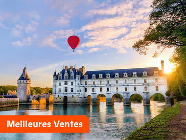 Vol en montgolfière au-dessus de la France