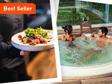 Insieme tra gusto e relax: 2 notti con 2 cene e 1 accesso Spa