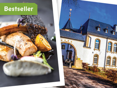 Séjour de luxe de 2 jours en château avec dîner dans un restaurant primé