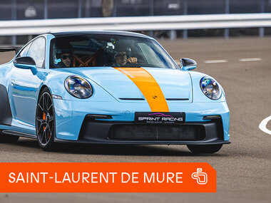 Stage de pilotage : 3 tours en Porsche 992 GT3 sur le circuit de Saint-Laurent-de-Mure