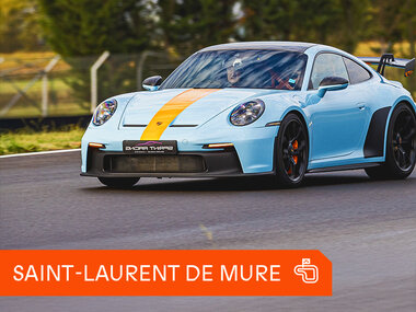 Stage de pilotage : 5 tours en Porsche 992 GT3 sur le circuit de Saint-Laurent-de-Mure