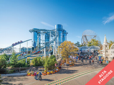 Europa-Park: 1 biglietto adulti e 1 biglietto bambini valido per due giorni in alta stagione
