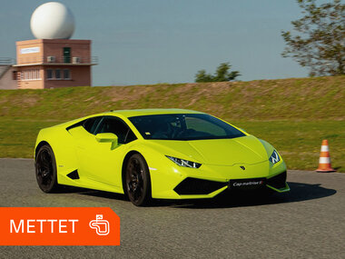Stage de pilotage : 5 tours en Lamborghini Huracán sur le circuit de Mettet