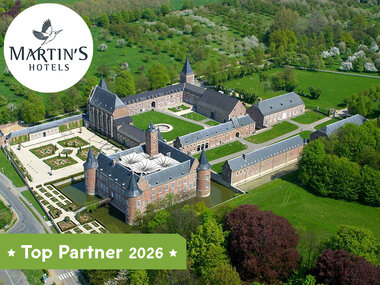 2 jours de bien-être dans l'hôtel 4* Martin's Rentmeesterij à Bilzen